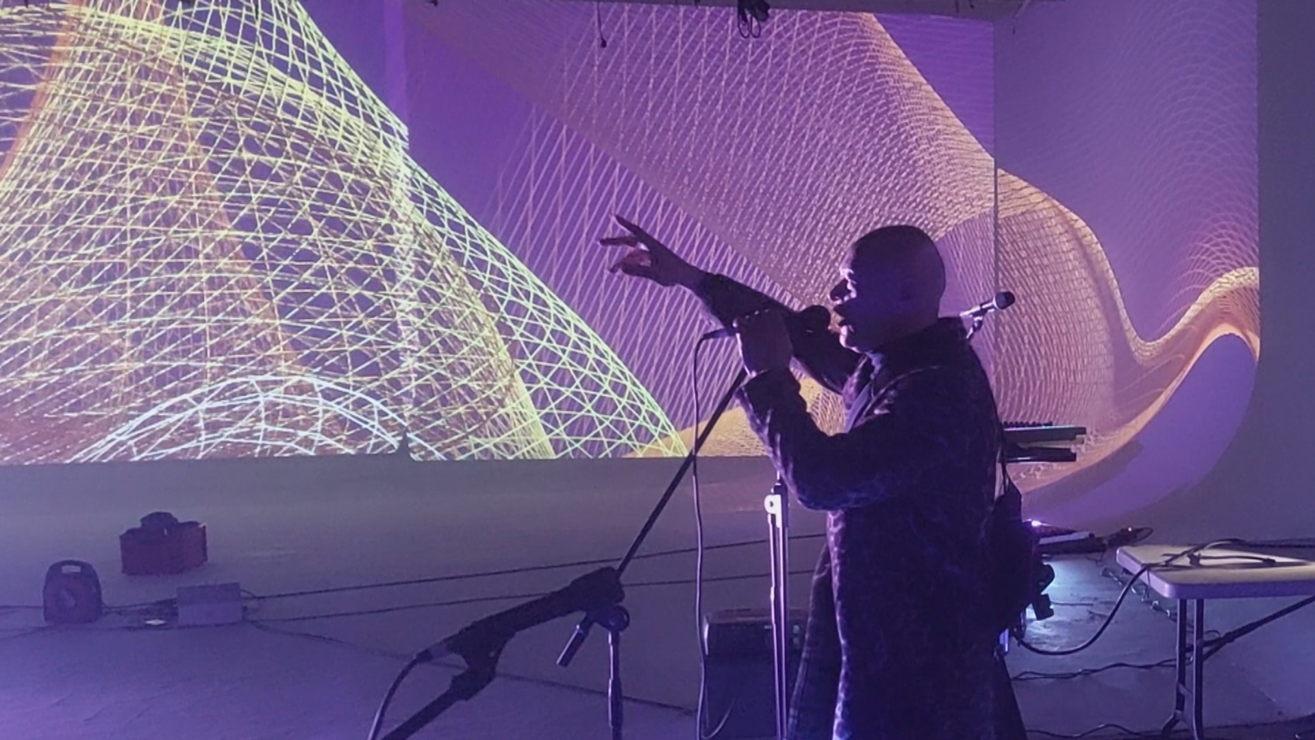 Morgan King performing at Friday Night Sessions