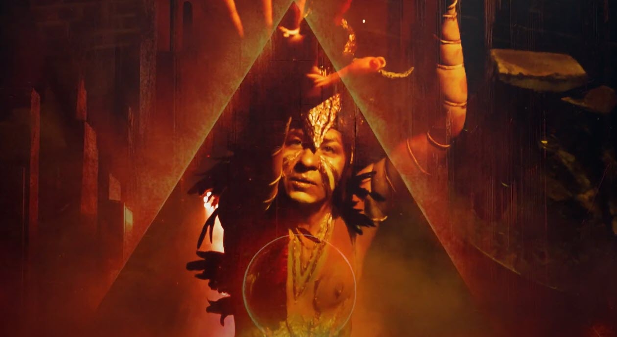 Irena Dragic and Breandan Knowlton: screening the short-film "Ashes of The Underworld"